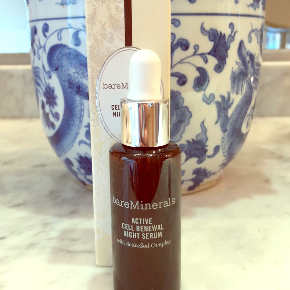 NEW Bare Minerals Active Cell Remewal Night Seim
